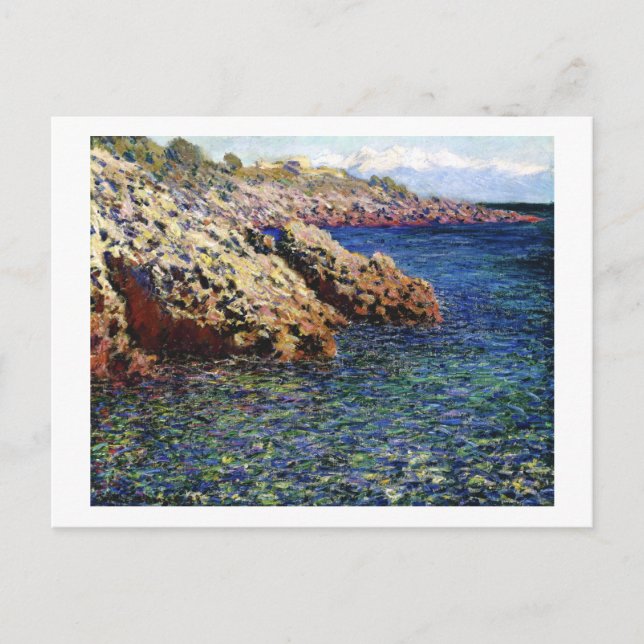 Cartão Postal O Mar Mediterrâneo (Cap d'Antibes), 1888 (Frente)