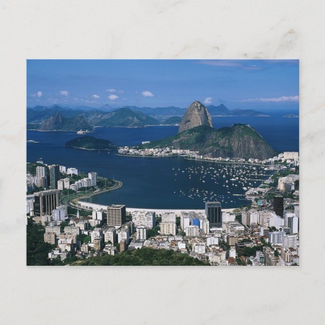 Cartão Postal O maravilhoso Cartão-postal da cidade (Frente)