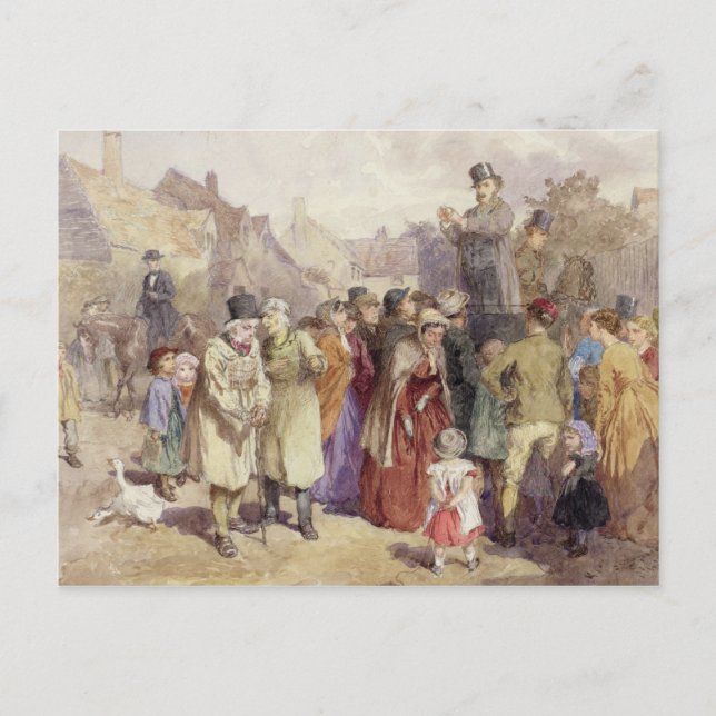 Cartão Postal O Médico Quack (Frente)