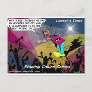 Cartão Postal O Melhor Amigo do Homem? Presentes e Colecionáveis