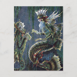 Cartão Postal O Merman King