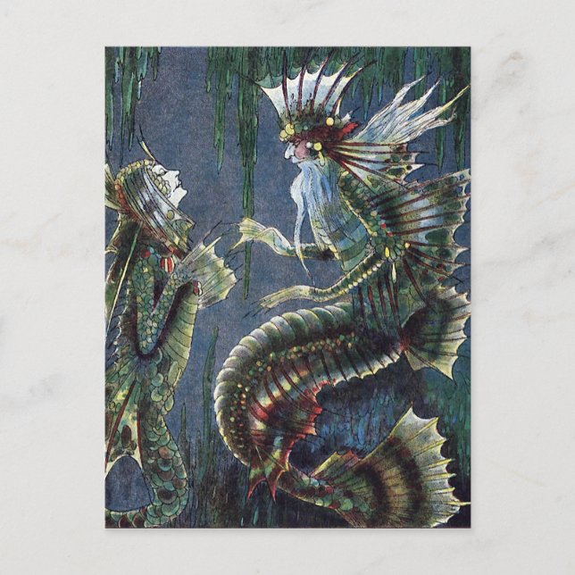 Cartão Postal O Merman King (Frente)