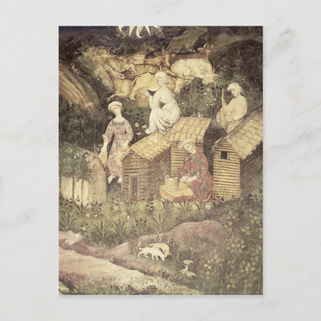 Cartão Postal O Mês de junho (Frente)