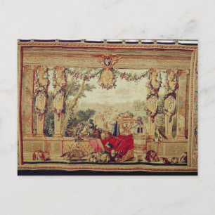 Cartão Postal O Mês de outubro/ Chateau das Tuilerias