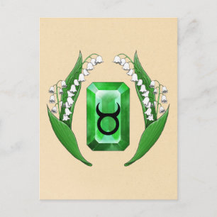 Cartão Postal O mês do nascimento pode Taurus