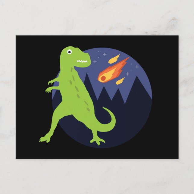 Cartão Postal O Meteorito Que Prendeu (Frente)