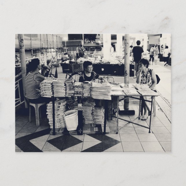 Cartão Postal O meu Singapura: Série Heartlands #5 (Frente)