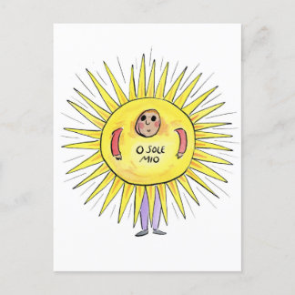 Cartão Postal O meu sol