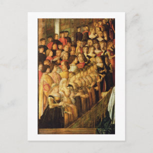 Cartão Postal O Milagre da Cruz na Ponte San Lorenzo, de