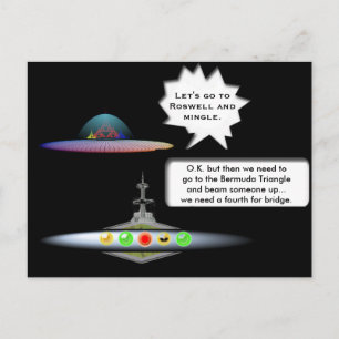 Cartão Postal O mistério do Triângulo das Bermudas explicou