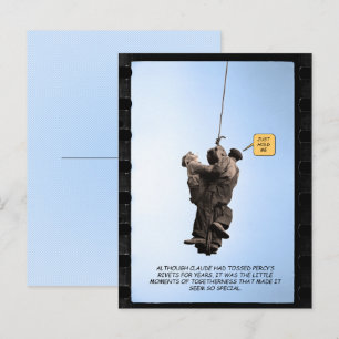 Cartão Postal O Momento Íntimo de Claude e Percy