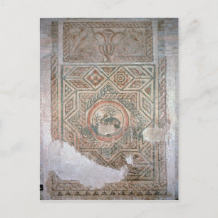 Cartão Postal O mosaico Hare, 350 AD