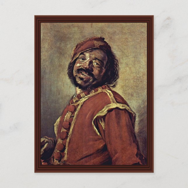 Cartão Postal O Mulatto Por Hals Frans (Frente)
