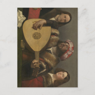 Cartão Postal O Músico