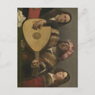 Cartão Postal O Músico