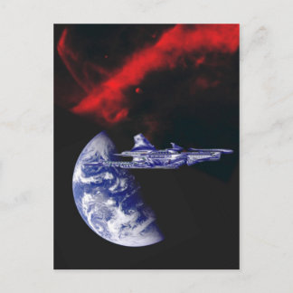 Cartão Postal O NARC-Athena volta aos mundos-caseiros