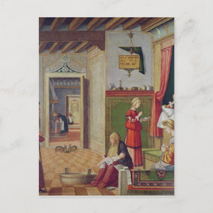 Cartão Postal O Nascimento da Virgem, 1504-08