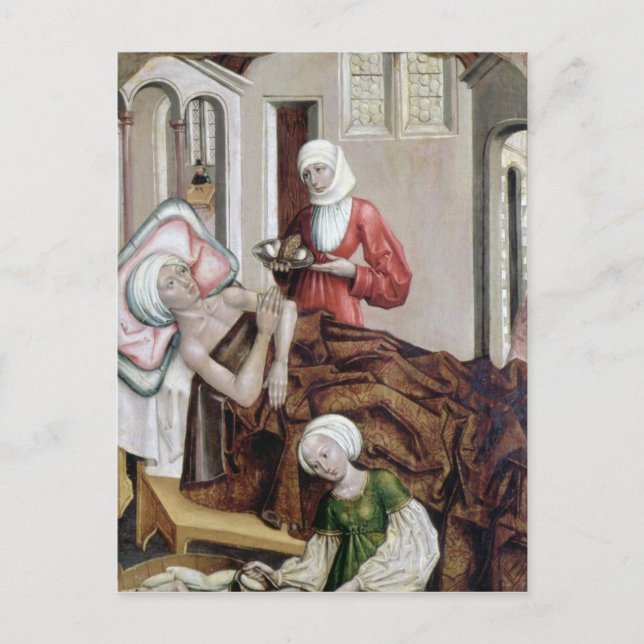 Cartão Postal O nascimento de St John o baptista (Frente)