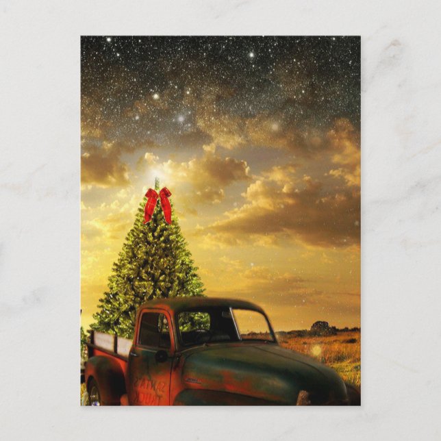 Cartão Postal O Natal está chegando (Frente)