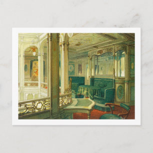 Cartão Postal O navio Patricia, Linha Hamburgo-América