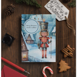 Cartão Postal O Noz-Cracker "substituirá o rosto" no Natal