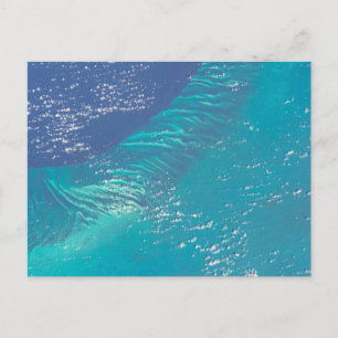Cartão Postal O Oceano Atlântico ao Largo da Costa das Bahamas
