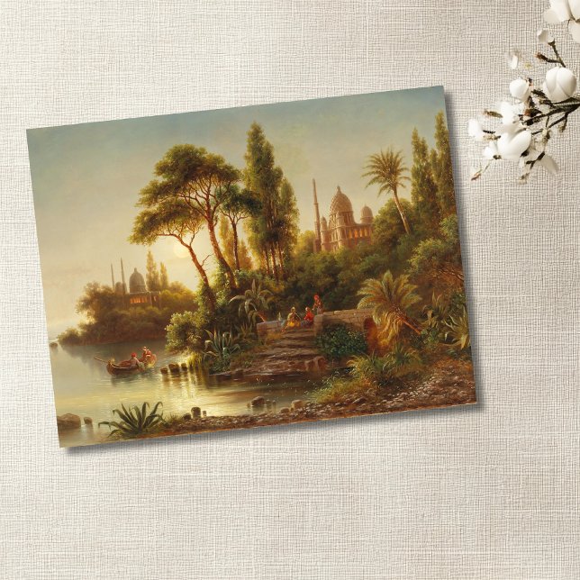 Cartão Postal O Oriente na Luz da Noite - Albert Rieger (Criador carregado)