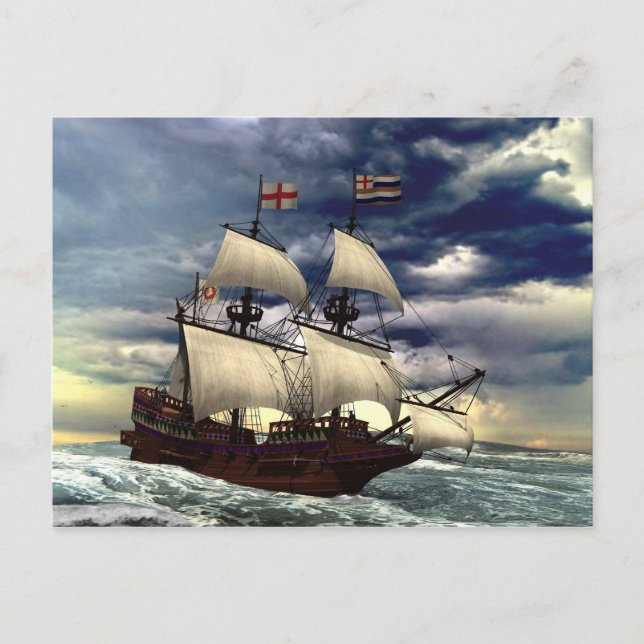 Cartão Postal O Ouro Hind. (Frente)