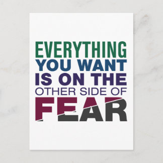 Cartão Postal O outro lado do medo