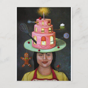 Cartão Postal O padeiro