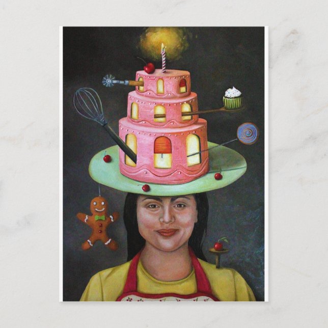 Cartão Postal O padeiro (Frente)