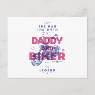 Cartão Postal O pai e o homem mito a lenda