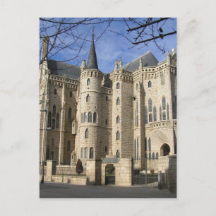 Cartão Postal O Palácio Episcopal de Astorga