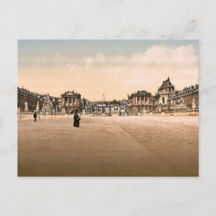 Cartão Postal O palácio, exterior, Versalhes, França clássico