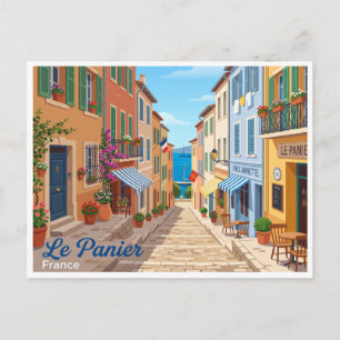 Cartão Postal O Panier, Marselha França