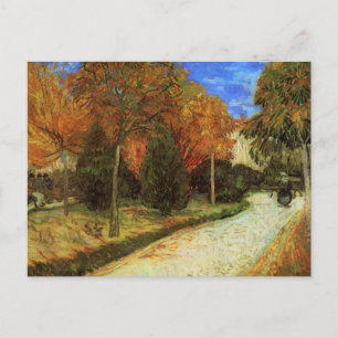 Cartão Postal O Parque Público em Arles por Vincent van Gogh