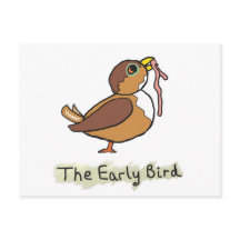 O Pássaro Antecipado Pega O Verme