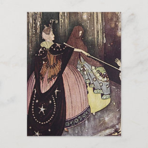 Cartão Postal “O Pássaro Azul” por Edmund Dulac