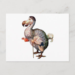 Cartão Postal O Pássaro Dodo