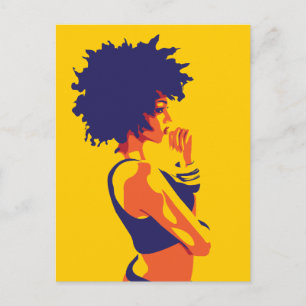 Cartão Postal O Pensador