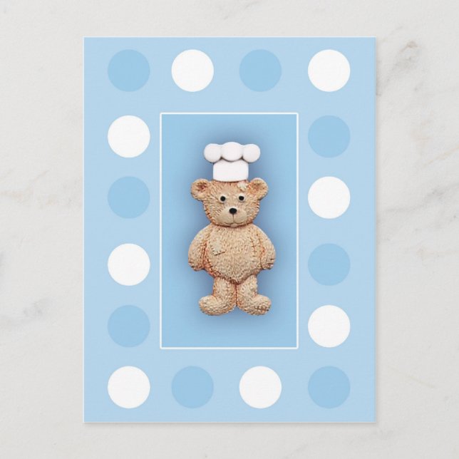 Cartão Postal O Pequeno Chef (Frente)