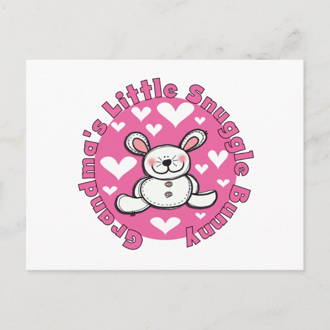 Cartão Postal O pequeno coelhinho da vovó (Frente)