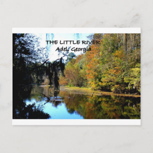 Cartão Postal O PEQUENO RIO - Adel, Geórgia