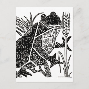 Cartão Postal O Pequeno Sapo Cantante