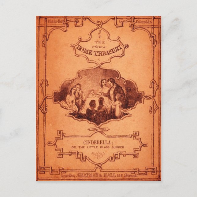 Cartão Postal O Pequeno Slipper De Vidro 1 (Frente)