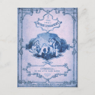 Cartão Postal O Pequeno Slipper De Vidro 2