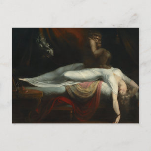 Cartão Postal O Pesadelo da Pintura Henry Fuseli