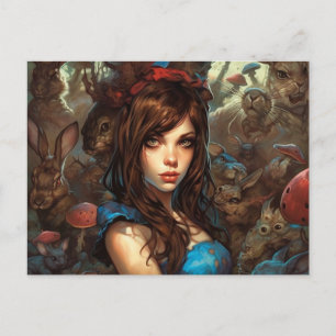 Cartão Postal O Pesadelo de Alice