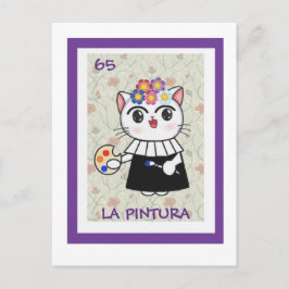 Cartão Postal O Pintor, La Pintura,