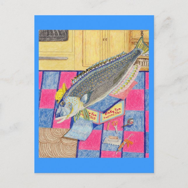 Cartão Postal O Piso Tiler (Frente)